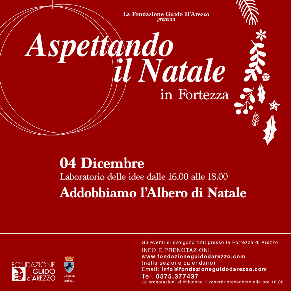 “Addobbiamo l’albero di Natale” evento 4 dic