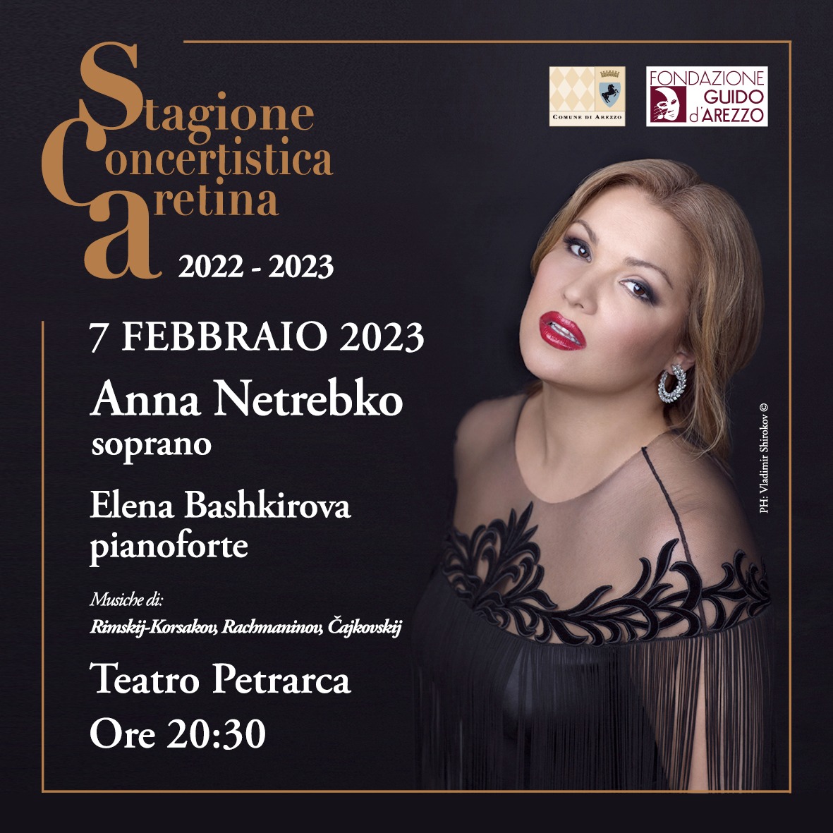 Anna Netrebko Evento 07 Febbraio