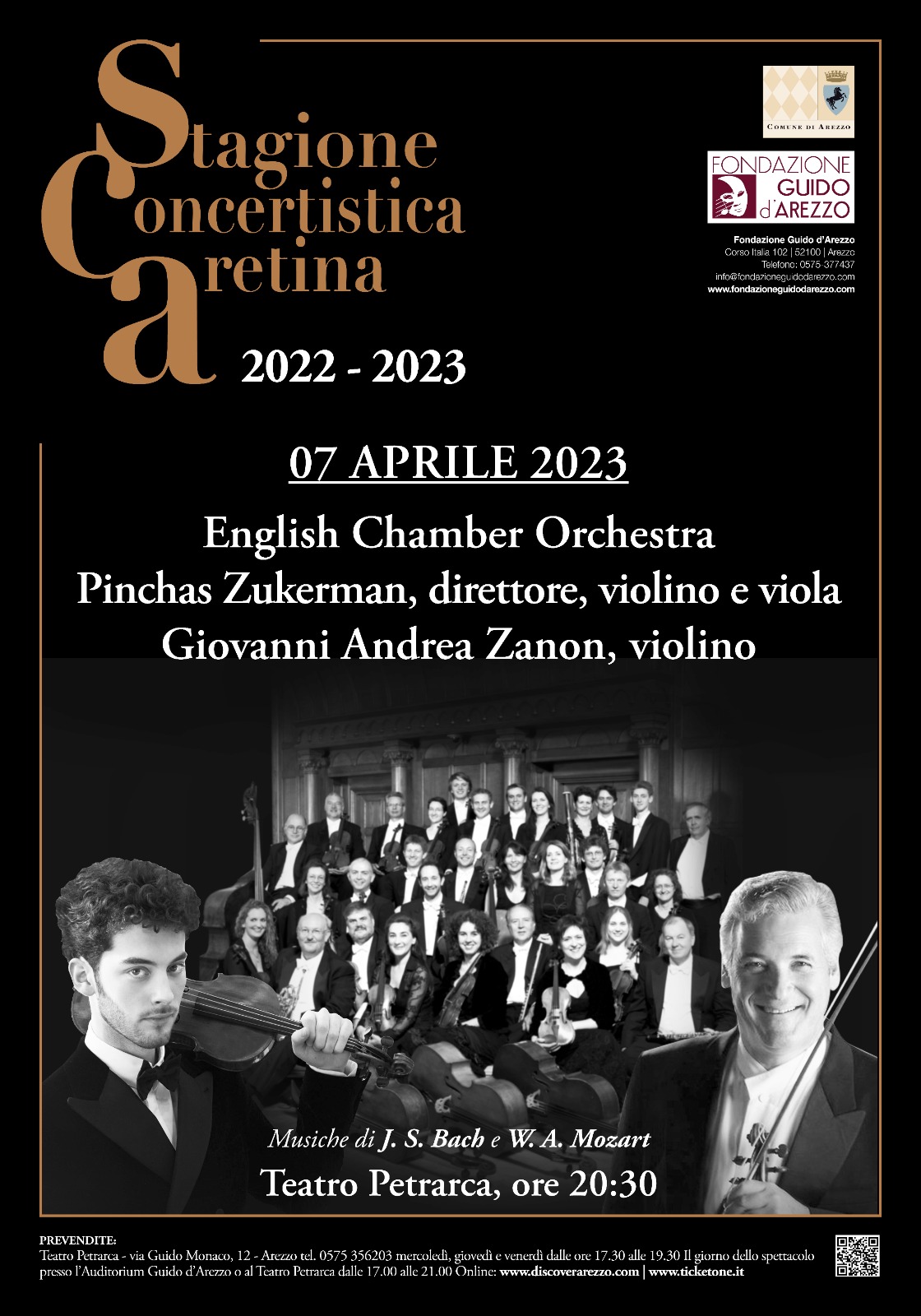 English Chamber Orchestra - Pinchas Zucherman - Giovanni Andrea Zanon 1 English Chamber Orchestra - Pinchas Zucherman - Giovanni Andrea Zanon English Chamber