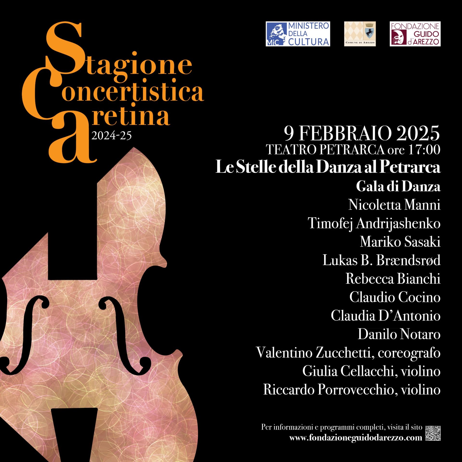 Le stelle della Danza al Petrarca 9.2.25